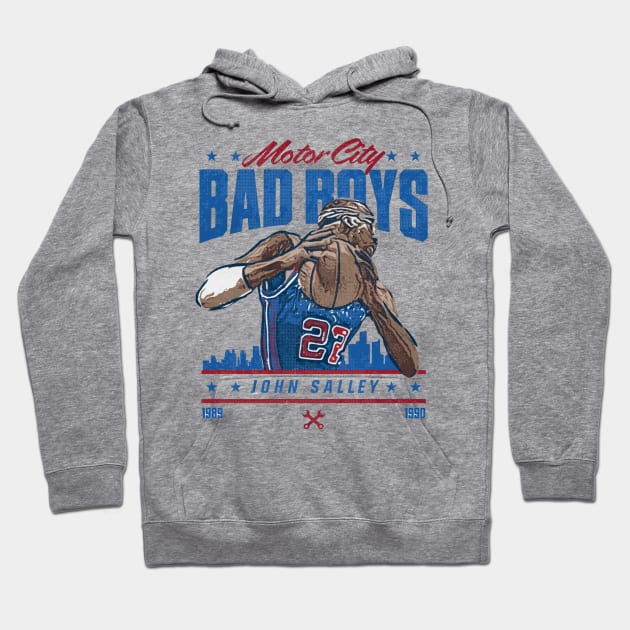 John Salley Detroit Bad Boys Hoodie by Buya_Hamkac